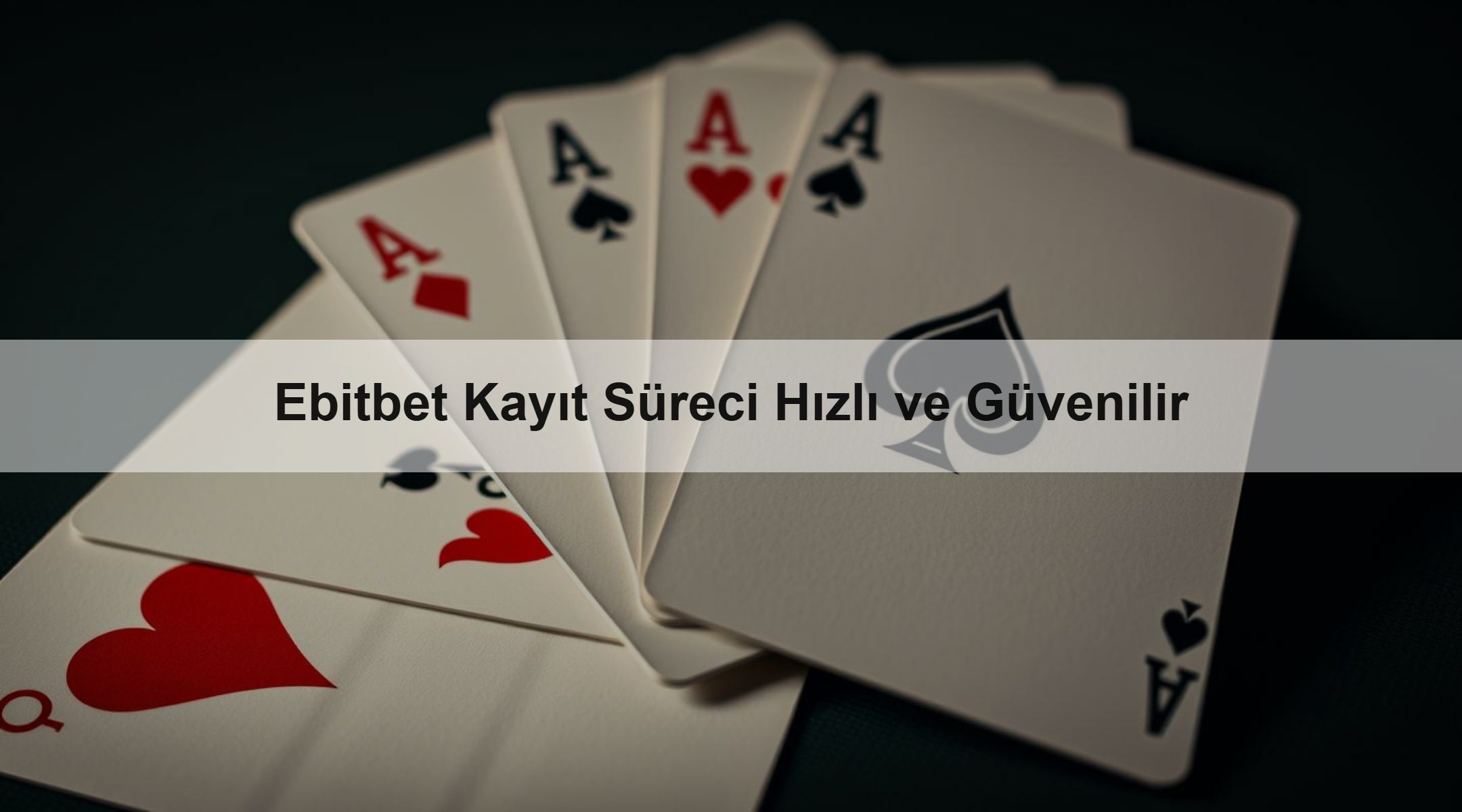 Ebitbet Kayıt Süreci Hızlı ve Güvenilir
